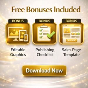 Make Money Online eBook | Canva Editable | PLR & MRR | 111 Pages