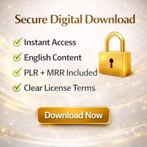 Make Money Online eBook | Canva Editable | PLR & MRR | 111 Pages