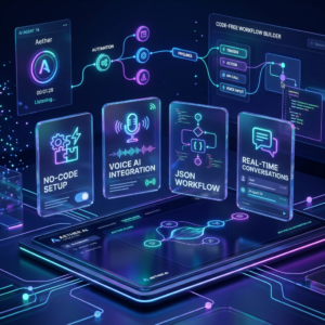 AI Voice Assistant Automation Workflow | n8n + ElevenLabs JSON Template