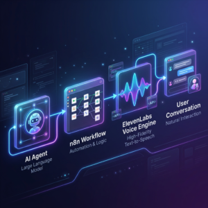 AI Voice Assistant Automation Workflow | n8n + ElevenLabs JSON Template