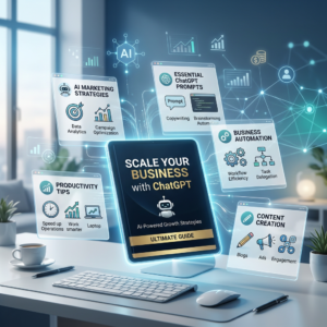 Scale Your Business with ChatGPT | PLR & MRR eBook | AI Marketing Guide | Business Growth Strategy | Instant Download