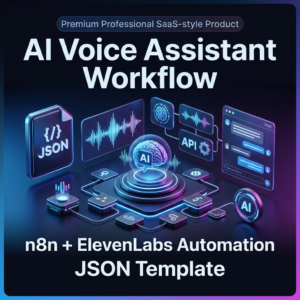 AI Voice Assistant Automation Workflow | n8n + ElevenLabs JSON Template
