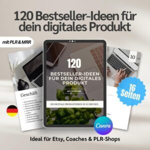 120 PLR Digital Product Ideas | Etsy Bestseller Guide | MRR