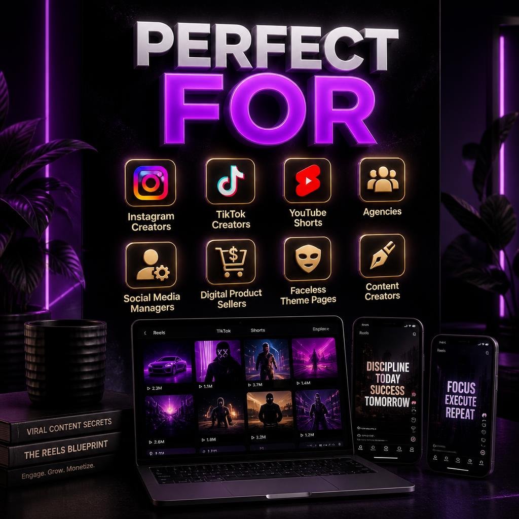250,000+ Viral Faceless Reels Bundle | PLR & MRR | Instagram Reels, TikTok & YouTube Shorts | Instant Download - Image 6