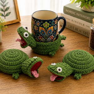 30 Animal Crochet Coaster Patterns | Mug Hugger PDF Bundle