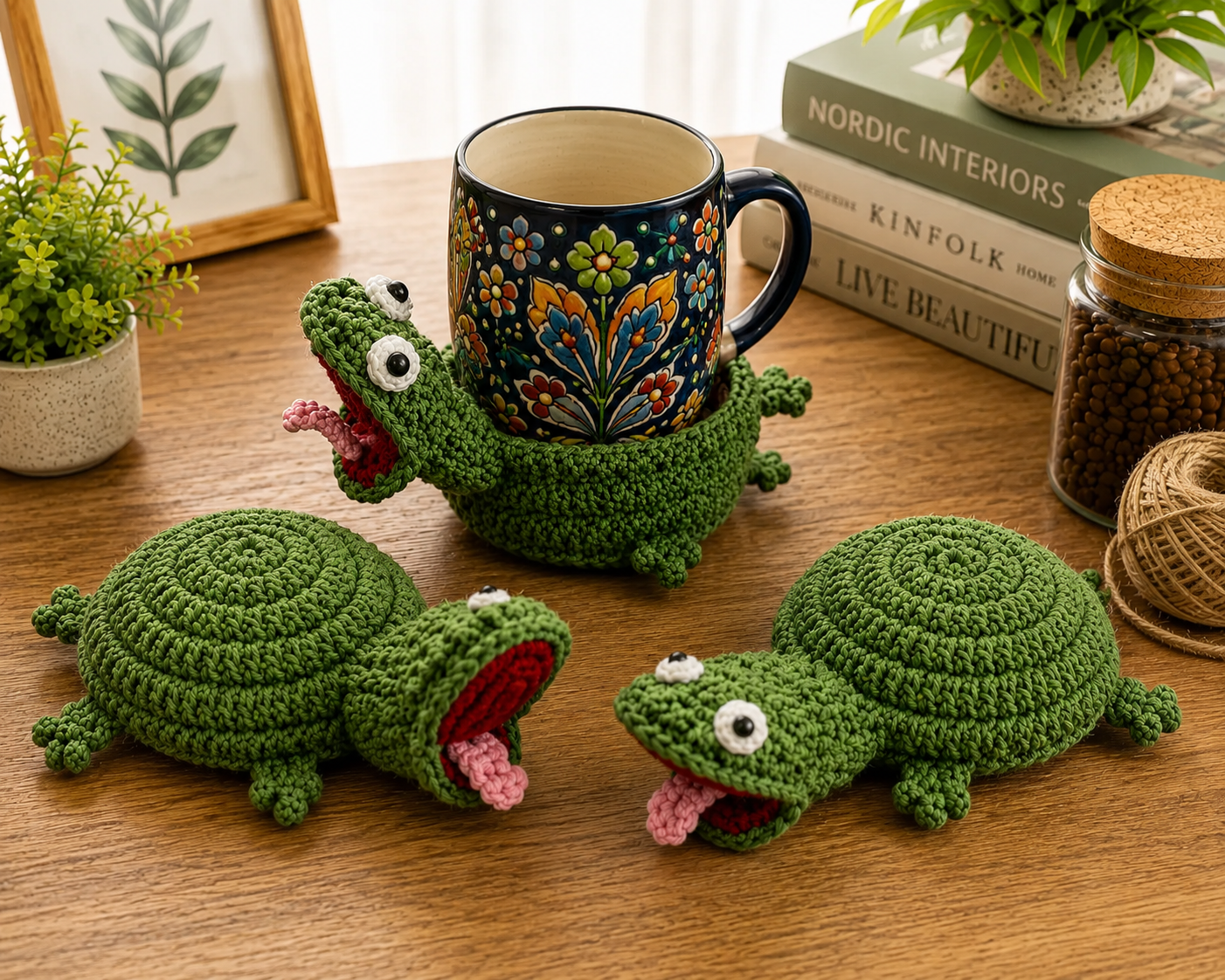 30 Animal Crochet Coaster Patterns | Mug Hugger PDF Bundle - Image 5